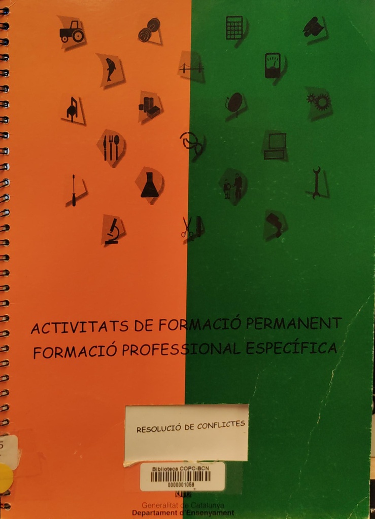 Introducció de la mediació com a eina per a la resolució de conflictes : cursos d'actualització científica, tècnica i didàctica / Catherine Perelló