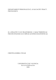 El atracón y sus trastornos :  características psicopatológicas e implicaciones diagnósticas / Cristina Borra Vegas ; [va ser dirigida per Conxa Perpiñá Tordera]