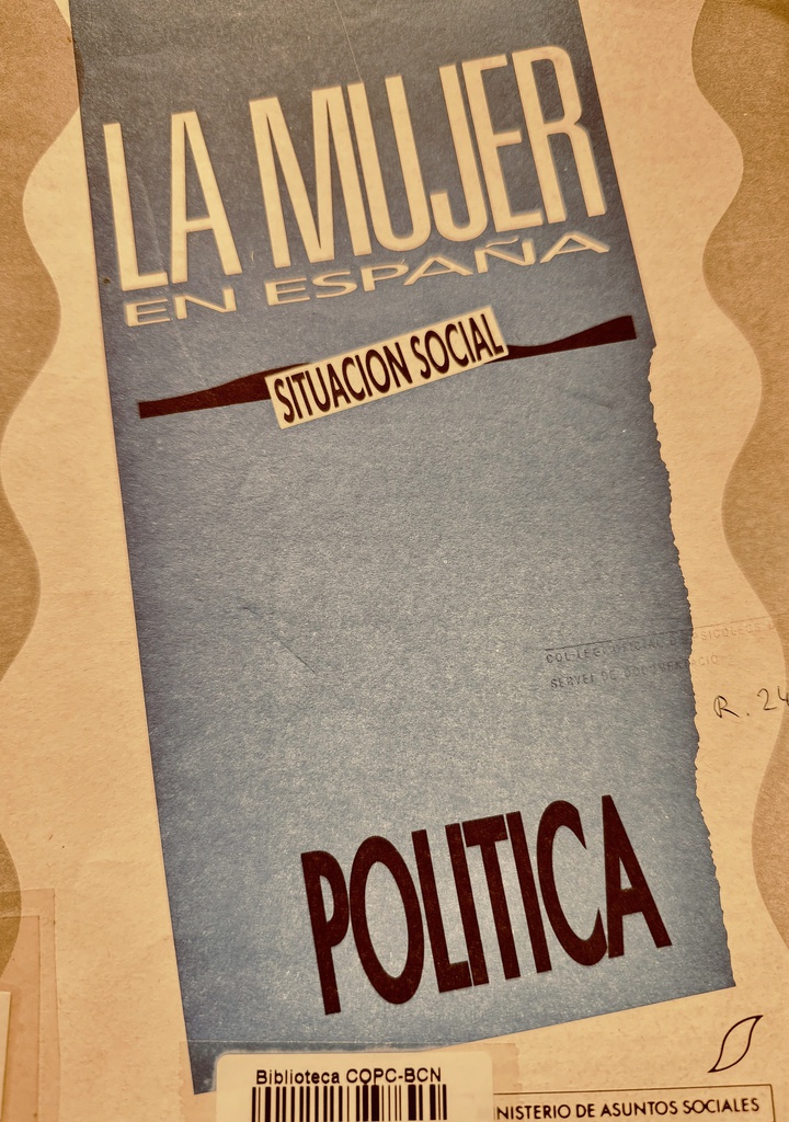 La Mujer en España : situación social