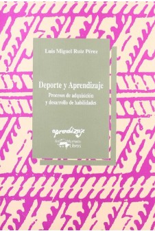 Deporte y aprendizaje : procesos de adquisición y desarrollo de habilidades / Luis Miguel Ruiz Pérez