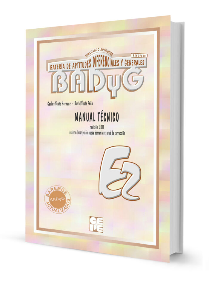 BADyG-E2-R : manual técnico / Carlos Yuste Hernanz