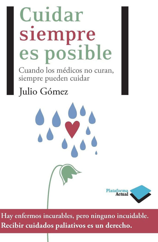 Cuidar siempre es posible : cuando los médicos no curan siempre pueden cuidar / Julio Gómez
