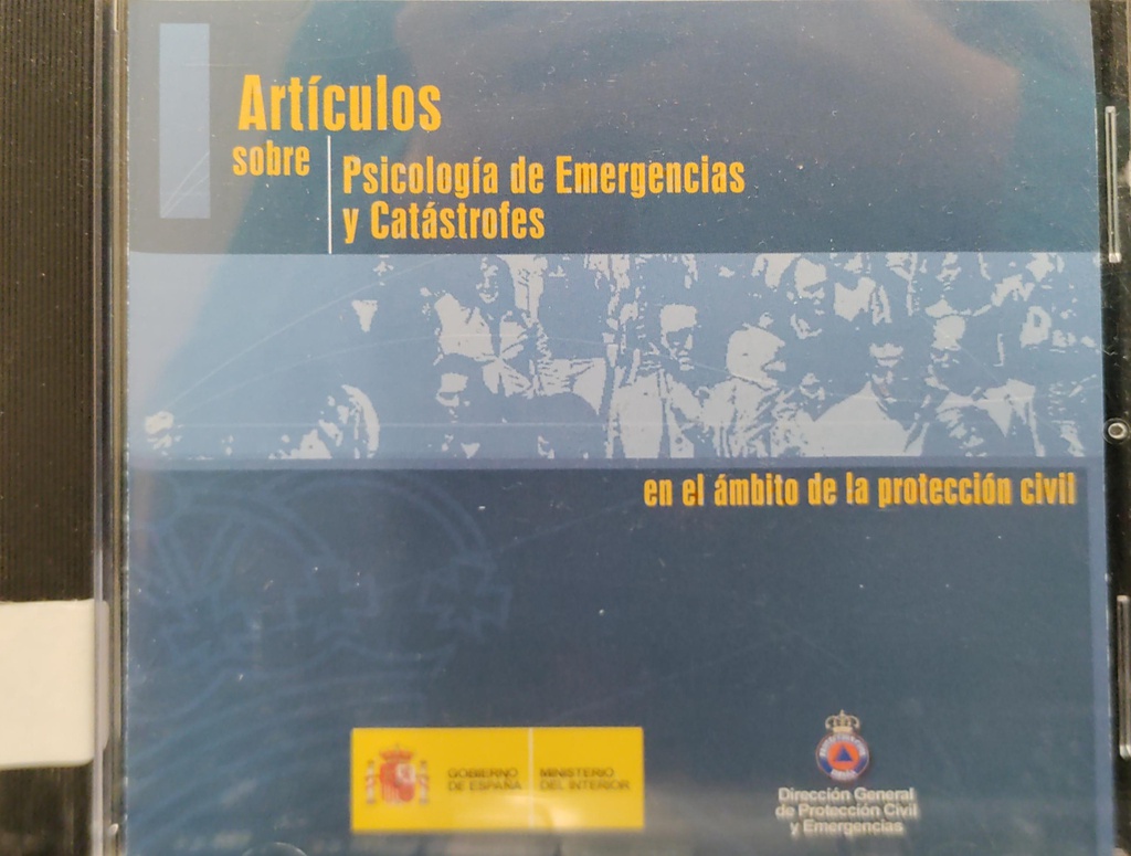 Artículos sobre psicología de emergencias y catástrofes en el ámbito de la protección civil