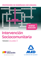 Profesores de Enseñanza Secundaria :intervención sociocomunitaria : temario : volumen 3 /M.ª Dolores Ribes Antuña