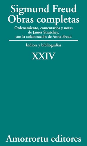 Obras completas : índices y bibliografías / compiladora: Angela Richards (edición inglesa)