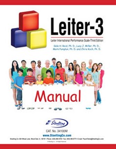 Leiter-3 : escalas de inteligencia no verbal / Gale H. Roid, Ph. D., Lucy J. Miller, Ph. D., Mark Pomplun, Ph. D. and Chris Koch, Ph. D
