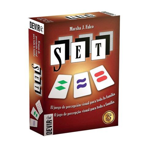 SET : El juego de percepción visual para toda la familia = O jogo de percepçao visual para toda a família / Marsha J. Falco