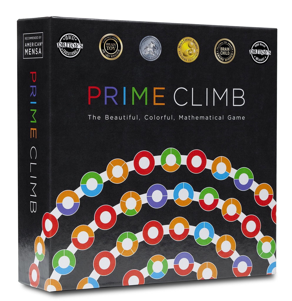 Prime climb : the beautiful, colorful, mathematical game / [creators, Daniel Finkel and Katherine Cook]