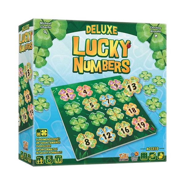 Lucky Numbers Deluxe / autor: Michael Schacht ; il·lustracions: Christine Alcouffe