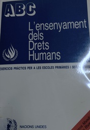 [1961] L'Ensenyament dels Drets Humans : Exercicis pràctics per a les escoles primàries i secundàries / Centre de Drets Humans