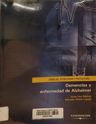 [2356] Demencias y enfermedad de Alzheimer / Josep Deví Bastida, Salvador Altimir Losada