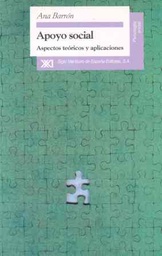 [3100] Apoyo social : aspectos teóricos y aplicaciones / por Ana Barrón