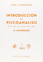 [4247] Introducción al psicoanalisis / Juan A. Portuondo