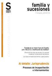 [7052] Procesos de incapacitación e internamientos