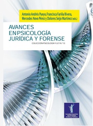 [9006] Avances en psicología jurídica y forense / Antonio Andrés, Francisca Fariña, Mercedes Novo y Dolores Seijo (editores)
