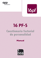 [11289] 16 PF-5 : qüestionari factorial de personalitat : manual / autores originales del manual: Mary T. Russell, Darcie L. Karol ; autores originales del 16 PF-5: Raymond B. Cattell, A. Karen S. Cattell, Heather E.P. Cattell ; [adaptación de la prueba: Nicolás Seisdedos Cubero]